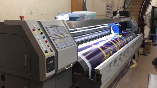 In bạt khổ lớn giải pháp quảng cáo ngoài trời sắc nét và ấn tượng