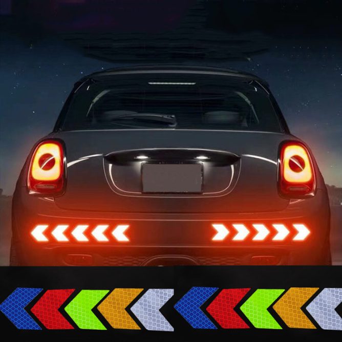In decal phản quang giải pháp an toàn giao thông ban đêm hiệu quả