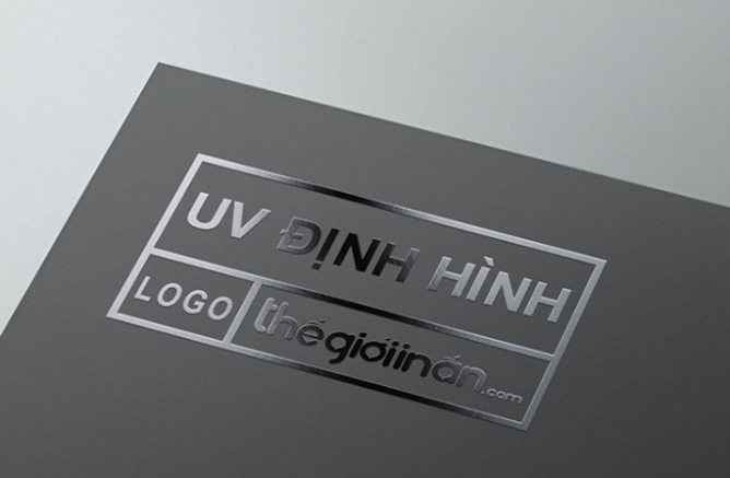 In UV phủ bóng