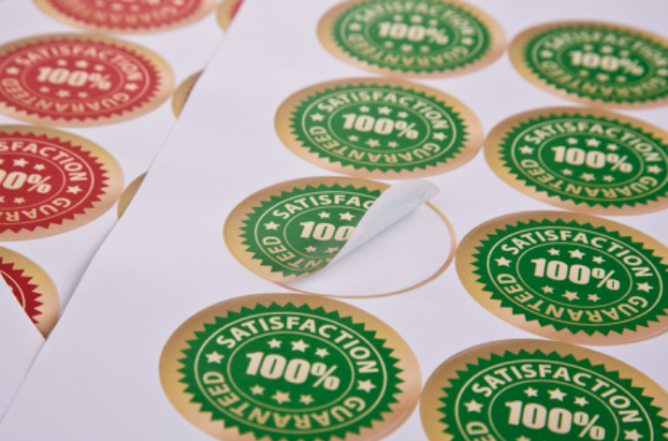 In decal logo dán sản phẩm