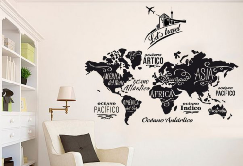 In decal dán tường