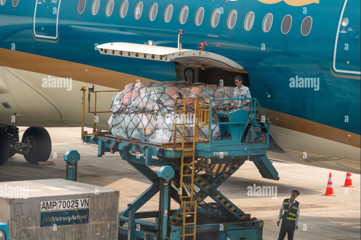viet nam express cargo airline alamy