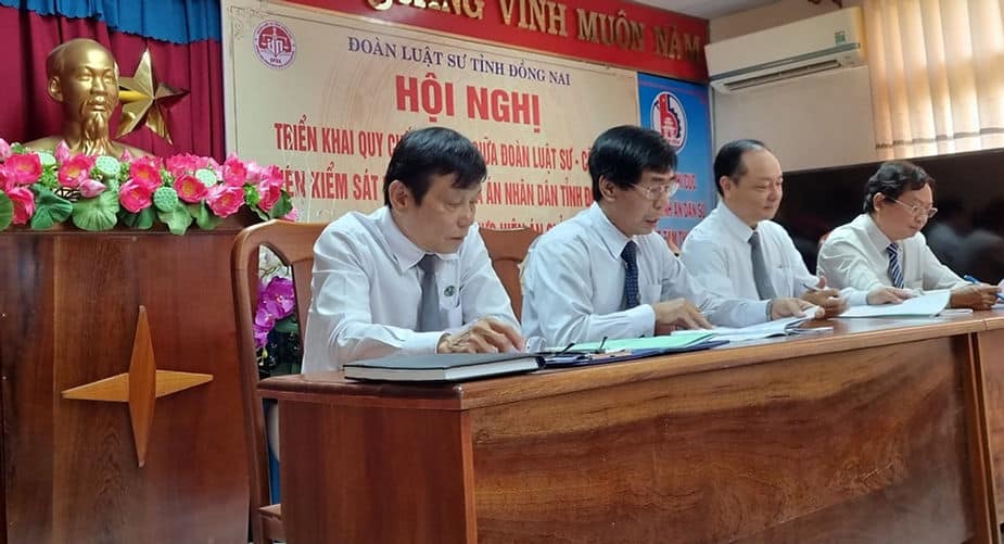 Triển khai quy chế phối hợp giữa đoàn luật sư tỉnh Đồng Nai với các cơ quan tiến hành tố tụng 2 0536cb f2fcc0b281b4483da19b5a6f7475fc32mv2