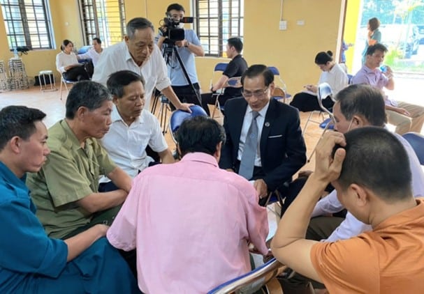 Đoàn Luật sư TP. Hà Nội phối hợp cùng VKSND huyện và UBND huyện Thường Tín tổ chức tuyên truyền pháp luật và trợ giúp pháp lý cho nhân dân 5 6371f5ccd07fa