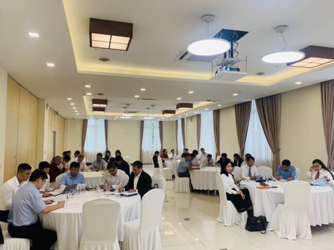 KHÓA TẬP HUẤN VỀ BỘ QUY TẮC ĐẠO ĐỨC VÀ ỨNG XỬ NGHỀ NGHIỆP LUẬT SƯ VIỆT NAM 6 7