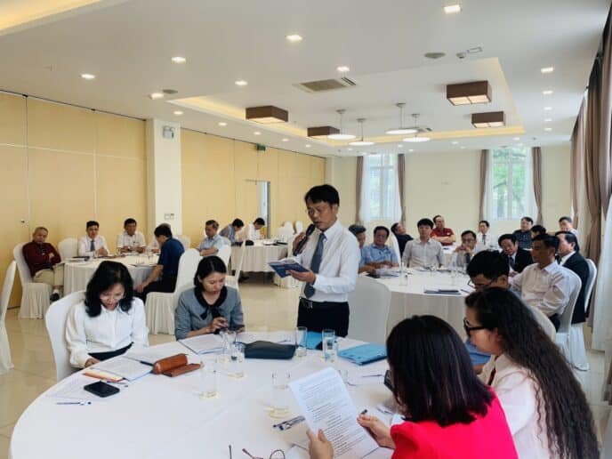 KHÓA TẬP HUẤN VỀ BỘ QUY TẮC ĐẠO ĐỨC VÀ ỨNG XỬ NGHỀ NGHIỆP LUẬT SƯ VIỆT NAM 7 8