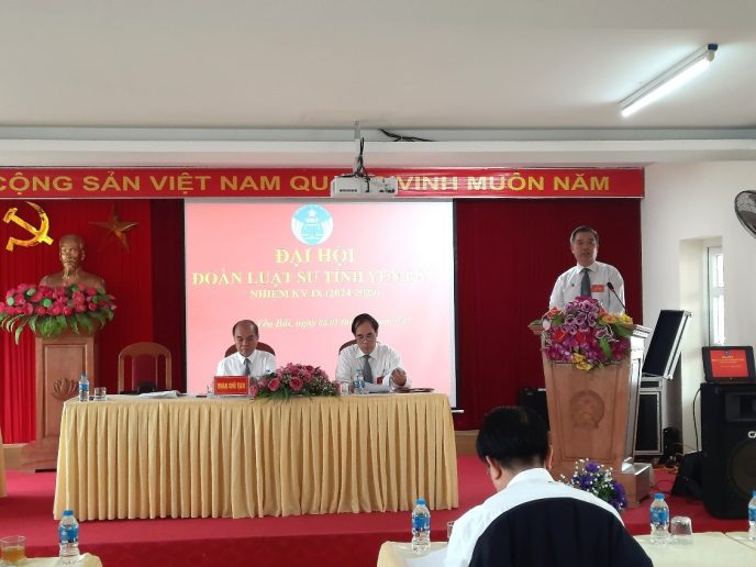 Đoàn Luật sư tỉnh Yên Bái tổ chức Đại hội nhiệm kỳ IX (2024-2029) 5 5