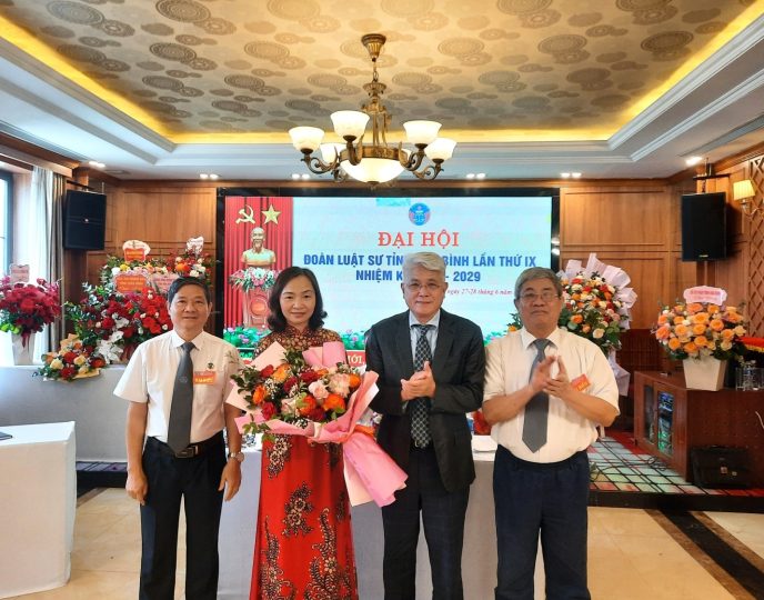 ĐOÀN LUẬT SƯ TỈNH HÒA BÌNH TỔ CHỨC THÀNH CÔNG ĐẠI HỘI NHIỆM KỲ IX (2024-2029) 6 6 4