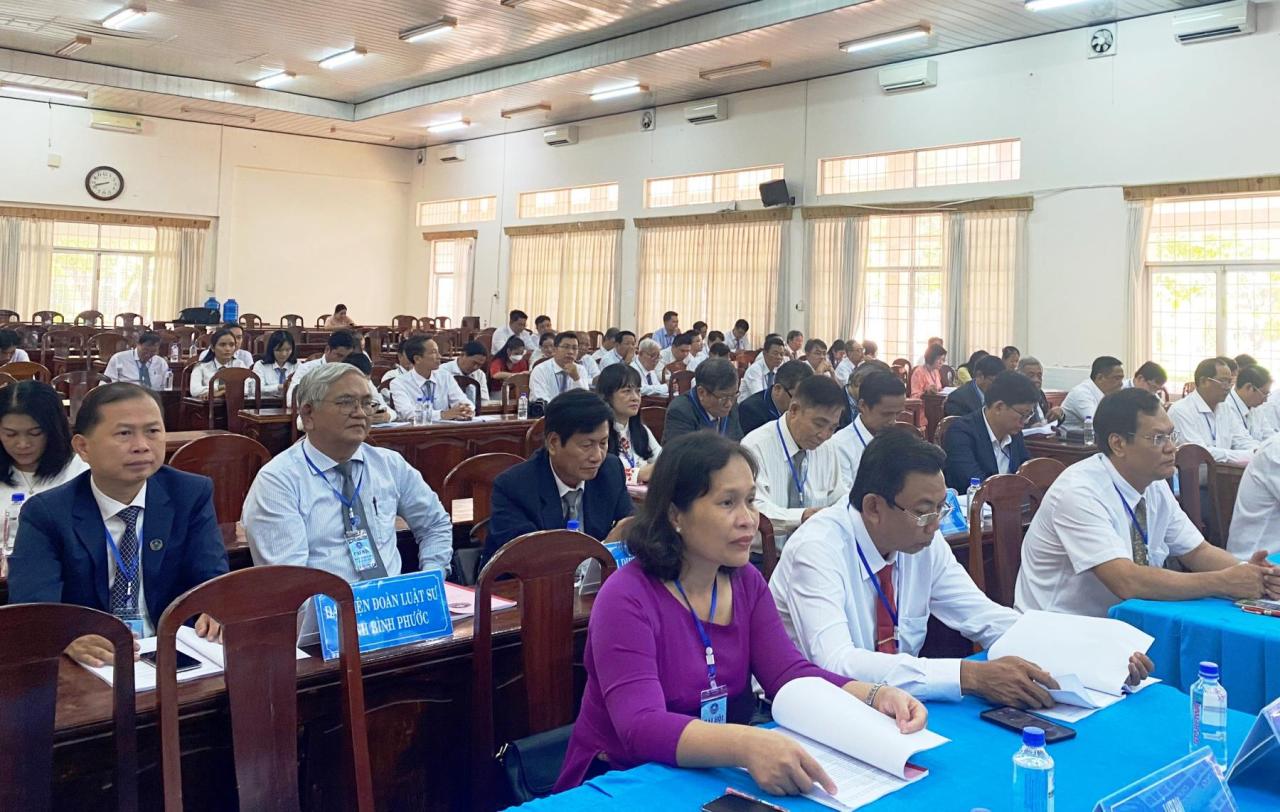 Đoàn Luật sư tỉnh Trà Vinh tổ chức thành công Đại hội nhiệm kỳ VI (2024-2029) 9 83