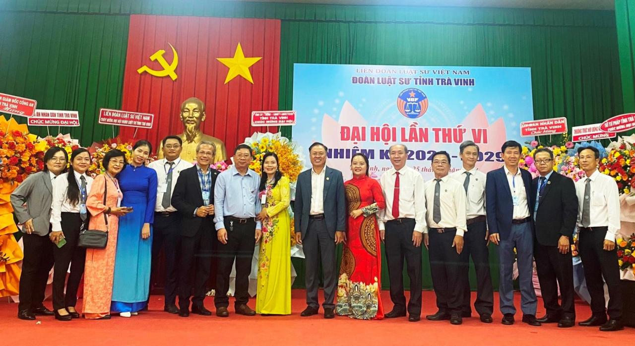 Đoàn Luật sư tỉnh Trà Vinh tổ chức thành công Đại hội nhiệm kỳ VI (2024-2029) 10 92