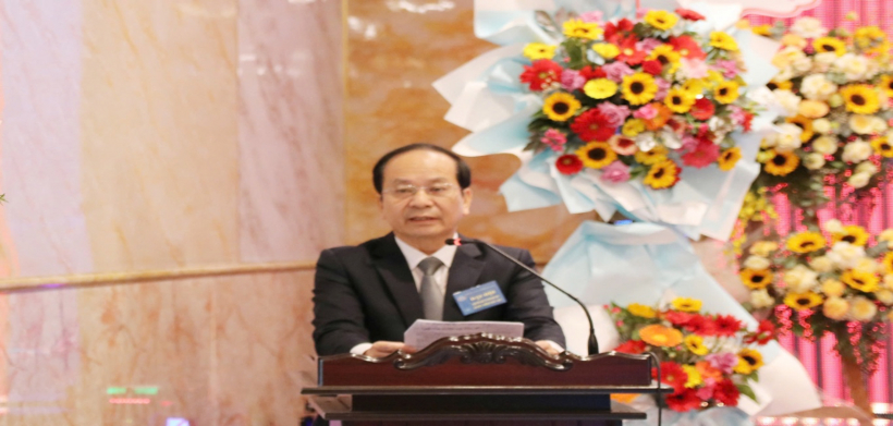 Đoàn Luật sư tỉnh Kon Tum tổ chức thành công Đại hội lần thứ VI (nhiệm kỳ 2023-2028) 2 Luật sư Đào Ngọc Chuyên, Phó Chủ tịch Liên đoàn Luật sư Việt Nam phát biểu.