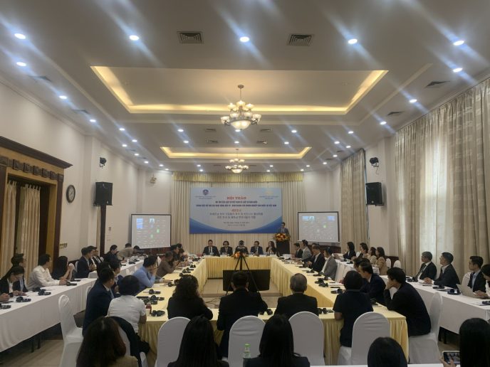 Hội thảo “Vai trò của luật sư Việt Nam và luật sư Hàn Quốc trong việc hỗ trợ các hoạt động đầu tư – kinh doanh của doanh nghiệp Hàn Quốc tại Việt Nam” 1 1