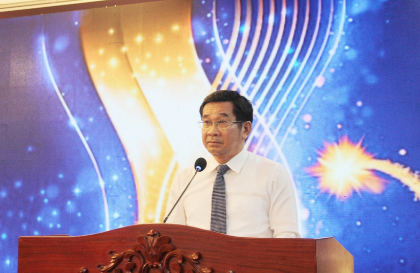 Ông Dương Ngọc Hải, Phó Chủ tịch thường trực UBND TP. Hồ Chí Minh phát biểu chúc mừng Đoàn Luật sư nhân dịp kỷ niệm 35 năm thành lập.