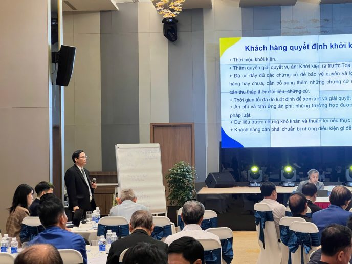 Khóa bồi dưỡng “Kỹ năng của luật sư khi tham gia vụ án dân sự ở giai đoạn xét xử sơ thẩm” 3 e3c91ee606d3bb8de2c212