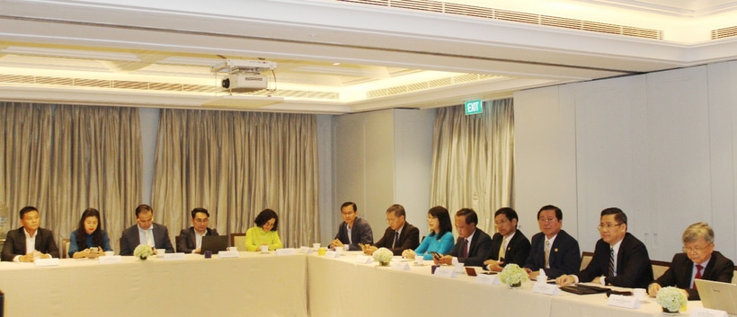 Quang cảnh buổi gặp mặt.