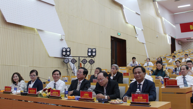 Các luật sư trong Ban Thường vụ, cơ quan chuyên môn Liên đoàn Luật sư Việt Nam tham dự Hội nghị.