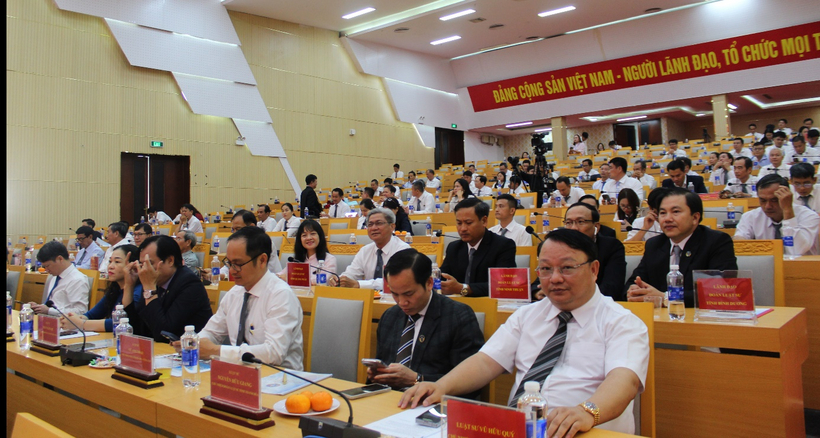 Đại diện Ban Chủ nhiệm các Đoàn Luật sư tham dự Hội nghị.