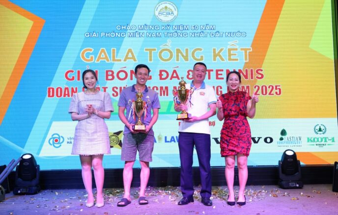 CLB TENNIS ĐOÀN LUẬT SƯ THÀNH PHỐ HÀ NỘI THI ĐẤU THÀNH CÔNG TẠI GIẢI QUẦN VỢT ĐOÀN LUẬT SƯ TP HCM MỞ RỘNG LẦN THỨ XX - 2025 5 5