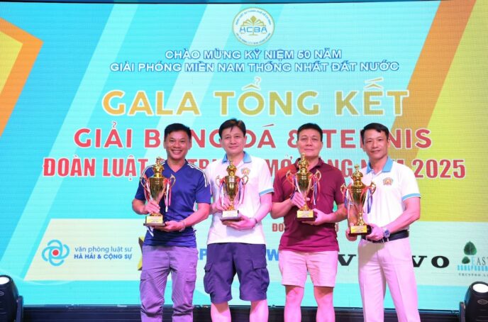 CLB TENNIS ĐOÀN LUẬT SƯ THÀNH PHỐ HÀ NỘI THI ĐẤU THÀNH CÔNG TẠI GIẢI QUẦN VỢT ĐOÀN LUẬT SƯ TP HCM MỞ RỘNG LẦN THỨ XX - 2025 6 6