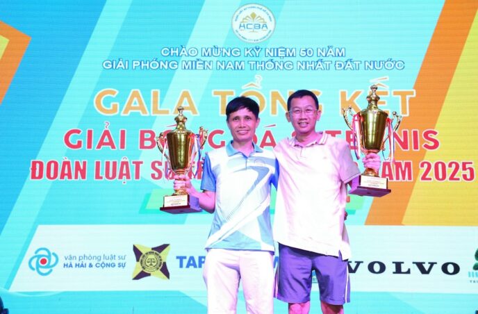 CLB TENNIS ĐOÀN LUẬT SƯ THÀNH PHỐ HÀ NỘI THI ĐẤU THÀNH CÔNG TẠI GIẢI QUẦN VỢT ĐOÀN LUẬT SƯ TP HCM MỞ RỘNG LẦN THỨ XX - 2025 7 7