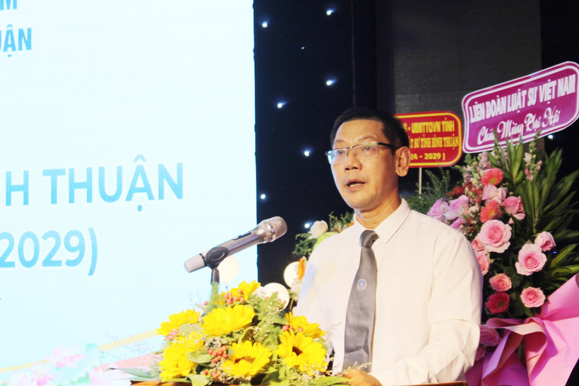 Luật sư Đỗ Minh Trúc được đại hội tín nhiệm bầu làm Chủ nhiệm Đoàn Luật sư tỉnh Bình Thuận nhiệm kỳ X (2024-2029).
