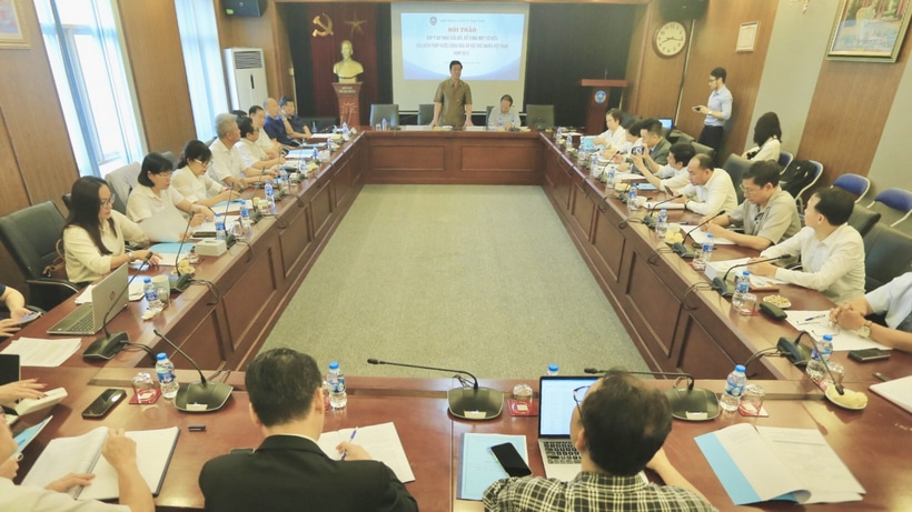 Toàn cảnh buổi hội thảo.