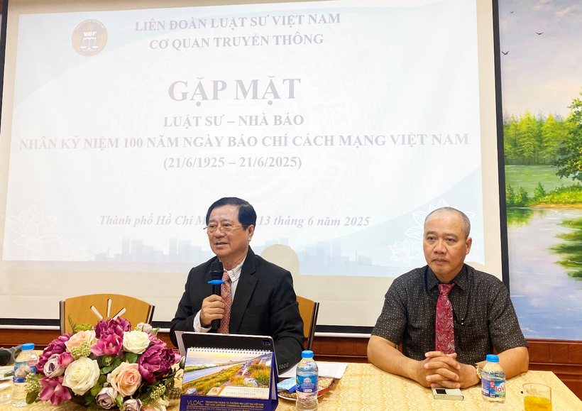 Luật sư Nguyễn Văn Hậu, Ủy viên Ban Thường vụ, Chủ nhiệm Cơ quan truyền thông Liên đoàn Luật sư Việt Nam thông tin về những kết quả đã đạt được trong năm 2024 của Liên đoàn Luật sư Việt Nam.