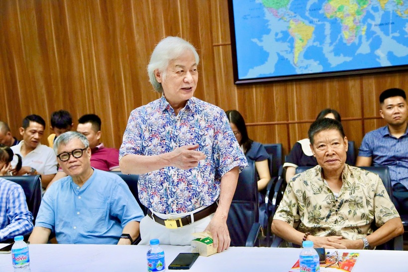 Tạp chí Luật sư Việt Nam gặp mặt thân mật nhân Kỷ niệm 100 năm Ngày Báo chí Cách mạng Việt Nam 5 PGS. TS. LS Chu Hồng Thanh.
