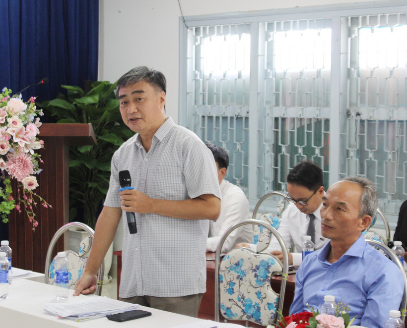 Ông Dương Tín Hòa phát biểu tại Hội nghị.