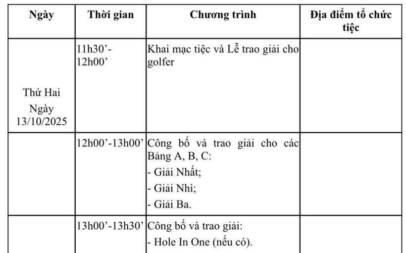 Giải Golf Liên đoàn Luật sư Việt Nam Chào mừng 80 năm Ngày Truyền thống và Hội nghị LAWASIA 38 tại Hà Nội 4 Điều lệ Giải Golf Liên đoàn Luật sư Việt Nam Chào mừng 80 năm Ngày Truyền thống và Hội nghị LAWASIA 38 - 4