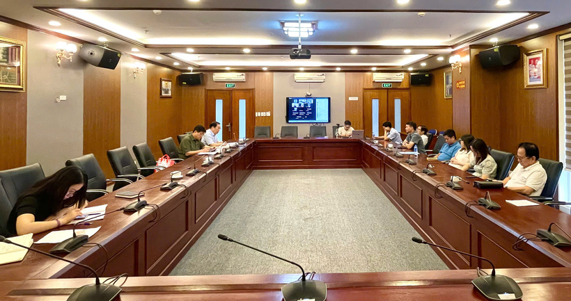 Công bố và trao Quyết định chỉ định Bí thư Chi bộ Liên đoàn Luật sư Việt Nam 4 Toàn cảnh buổi sinh hoạt chuyên đề.