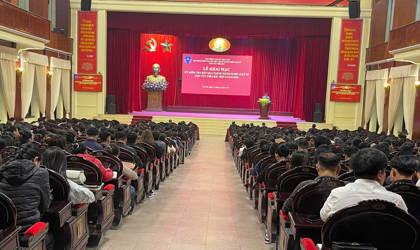 Toàn cảnh buổi lễ.