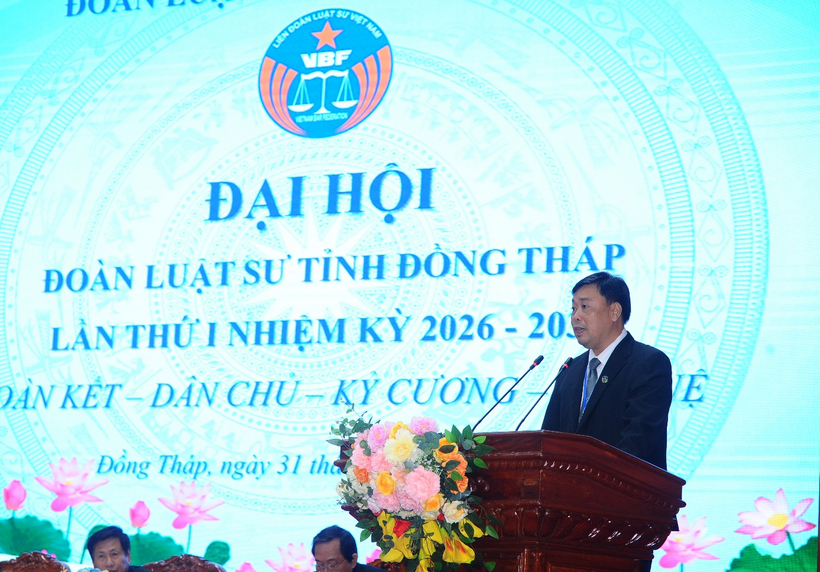 Luật sư Thái Quang Trí được Đại hội tín nhiệm bầu giữ chức vụ Chủ nhiệm Đoàn Luật sư tỉnh Đồng Tháp nhiệm kỳ 2026 - 2031.