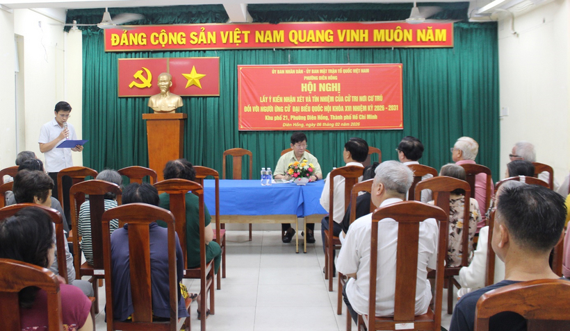 Luật sư Hà Hải - Ủy viên Ban Thường vụ Liên đoàn Luật sư Việt Nam được giới thiệu ứng cử Đại biểu Quốc hội Khóa XVI 1 Hội nghị lấy ý kiến nhận xét và tín nhiệm của cử tri nơi cư trú đối với người ứng cử đại biểu Quốc hội Khóa XVI, nhiệm kỳ 2026 - 2031.