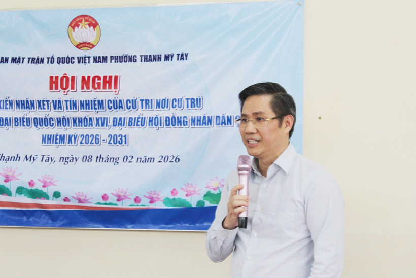 Luật sư Nguyễn Hải Nam được cử tri nơi cư trú tín nhiệm tuyệt đối.