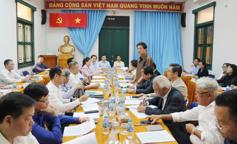 Thường trực Liên đoàn Luật sư Việt Nam thăm và làm việc với Ban Chủ nhiệm Đoàn Luật sư TP. Hồ Chí Minh 3 Quang cảnh buổi làm việc.