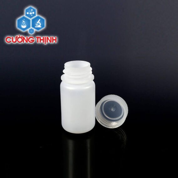 Chai nhựa 10ml màu trắng, nhựa PP