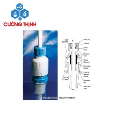 Thông số kỹ thuật của ống dẫn trục khuấy chân không CW