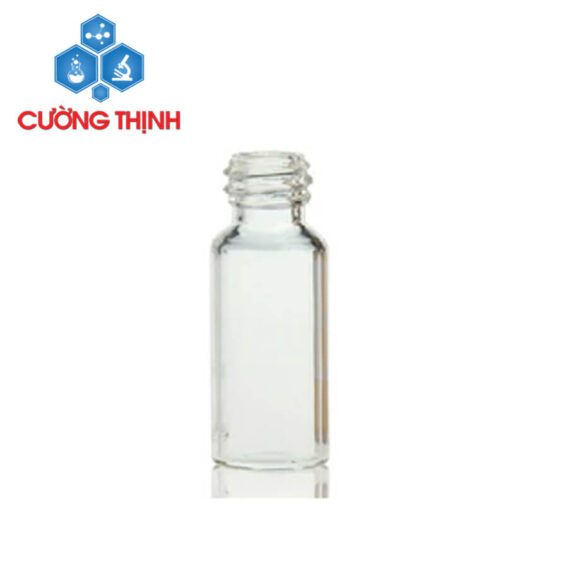 Chai vial thủy tinh V60B, màu hổ phách 60ml không nắp (Finetech - Đài Loan) 2 Chai vial thủy tinh V60B