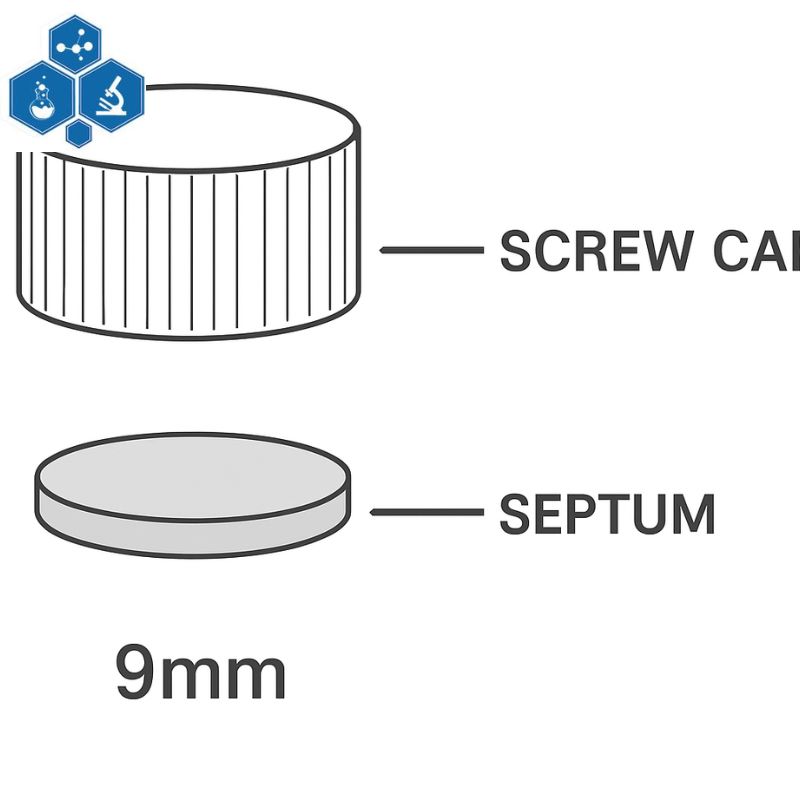 Sơ đồ cấu tạo Nắp vặn và SEPTA 9MM -SC9A9A