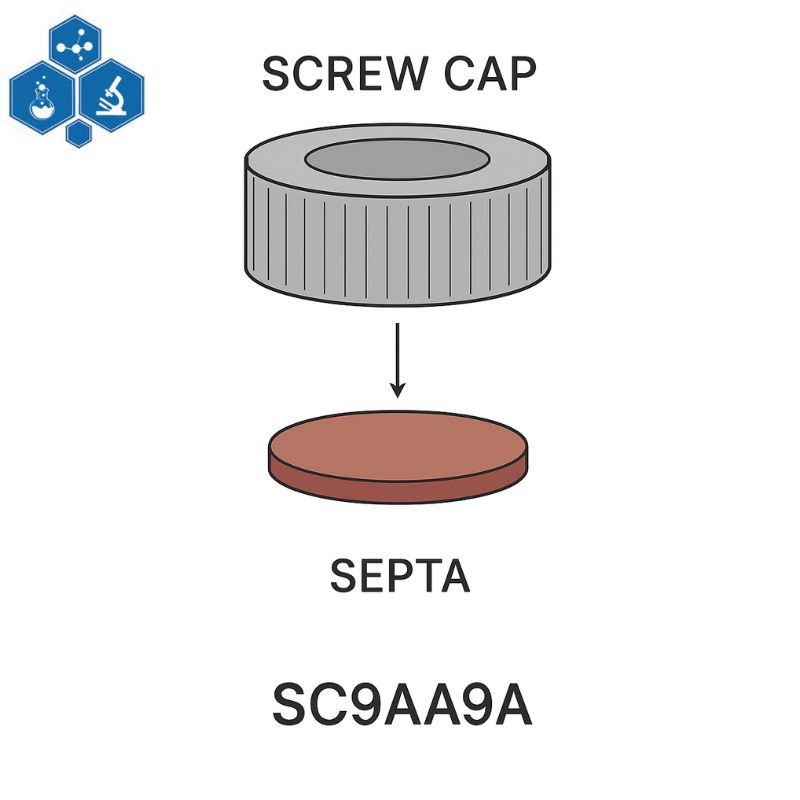 Sơ đồ cấu tạo Nắp vặn và SEPTA 9MM - SC9AA9A