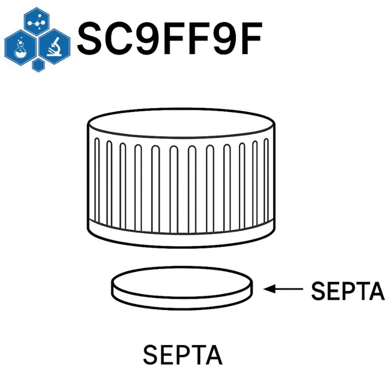 Sơ đồ cấu tạo Nắp vặn và SEPTA 9MM - SC9F9F-C
