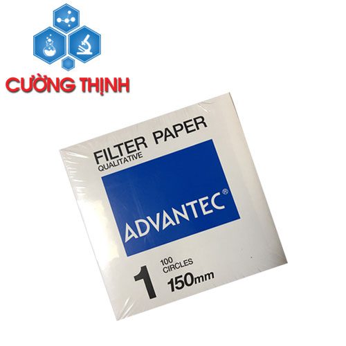 Giấy lọc định tính số 1, đường kính 150mm