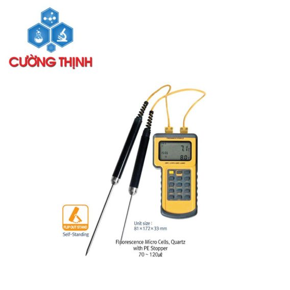 Máy đo nhiệt độ bằng cặp nhiệt 2 kênh A1.T9214T (Daihan - Hàn Quốc)