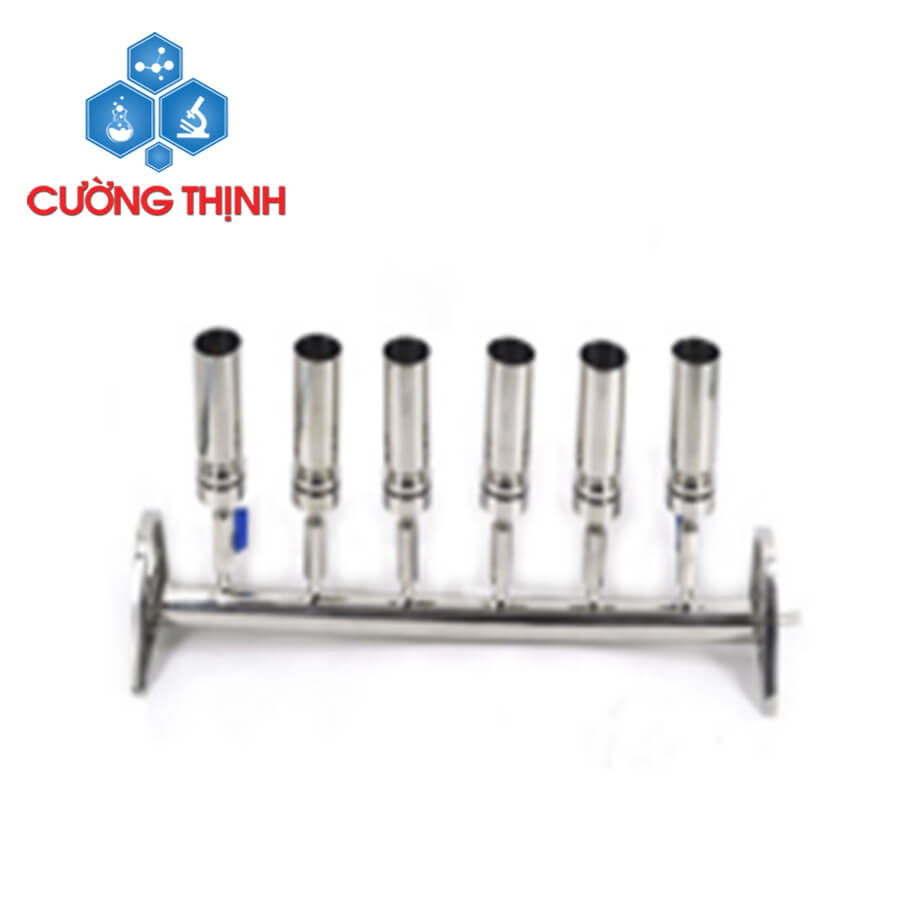 Phễu lọc chân không bằng thép không gỉ 6 nhánh loại B SS-0366 (Finetech - Đài Loan) 1 Phễu lọc chân không bằng thép không gỉ 6 nhánh loại B SS-0366 (Finetech - Đài Loan)
