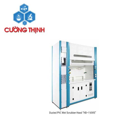 Tủ hút ống dẫn PP & PVC lọc than ướt chống Axit/Hóa chất (Daihan - Hàn Quốc)
