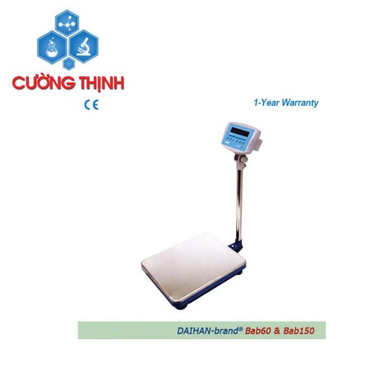 Cân tải trọng lớn kỹ thuật số đa năng Bab60 (Daihan - Hàn Quốc)