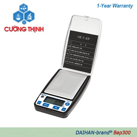 Cân kỹ thuật số bỏ túi BAP300 (Daihan - Hàn Quốc)