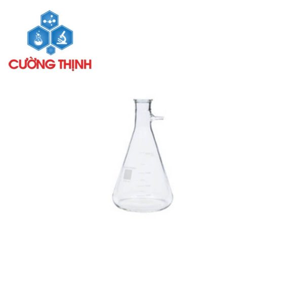 Bình tam giác thuỷ tinh 1000ml có vòi (Finetech - Đài Loan)