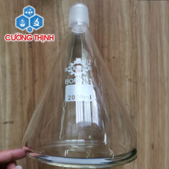 Bình chứa thuỷ tinh 500ml (Finetech - Đài Loan)